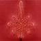 Верхушка на елку «Вифлеемская звезда» (75см, для елей от 3 до 10м) красный