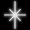 Фигура из дюралайта «Полярная звезда» (110х150см, IP65, уличная) белый